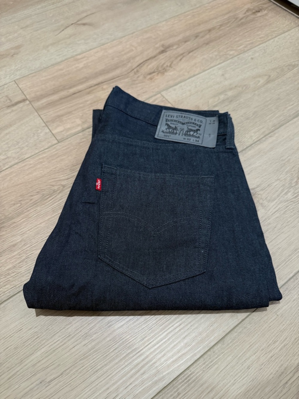 Levi's Jeans Men's 32x34 501 Original Fit Button Fly  REFLECTIVE 3M  00501-2896